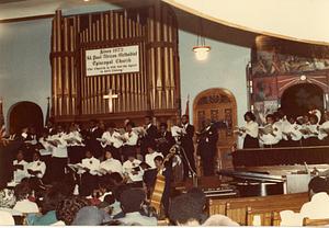 St. Paul AME's Messiah, chorus and orchestra, 1982