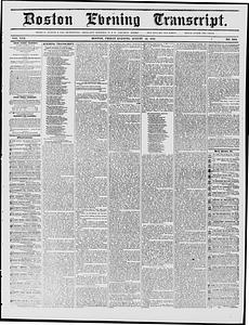 Boston Evening Transcript