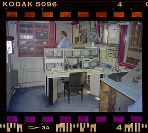 Control room screens, Salem Jail