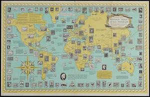 The Philatelic Institute's stamp map of the world