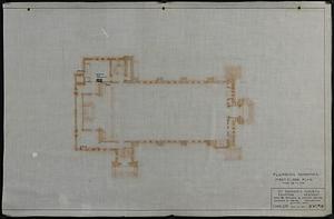 Plumbing Drawings: First floor plan