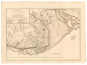 A plan of the city of Quebec the capital of Canada