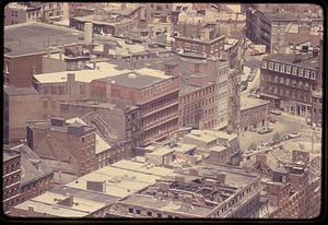 Fulton Street area from the Custom House Tower Boston North End