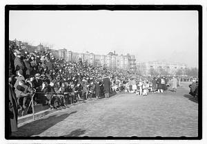 Football game, Back Bay Fens