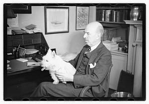 William B. Rogers of Sherborn, has show dogs