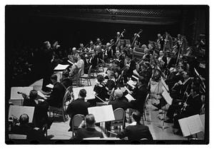 Harvard & Radcliffe Glee Clubs symphony Boulanger conducting, Symphony Hall