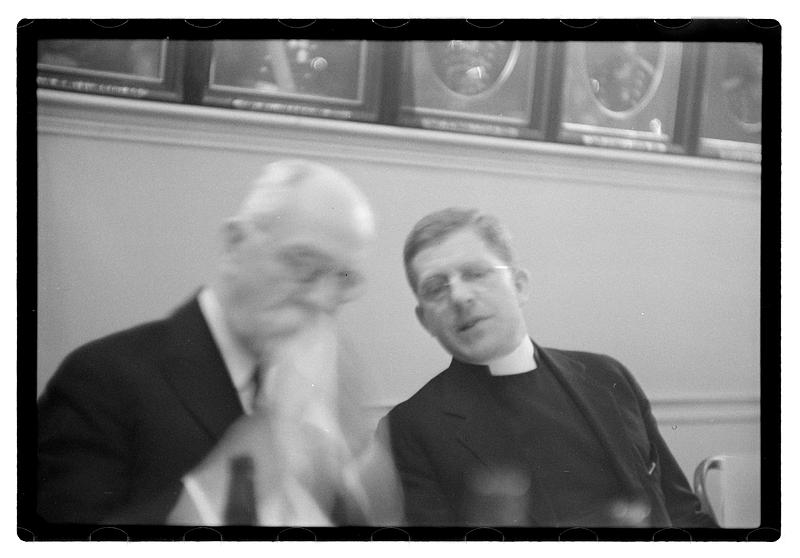 Gov. Ely reception, Rev. Mr. Lang