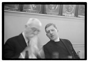 Gov. Ely reception, Rev. Mr. Lang