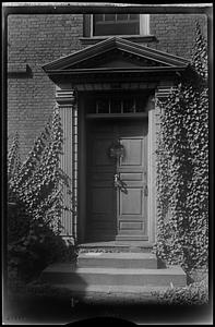 Richard Derby House, exterior, door