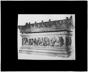 Turkey. Constantinople. Sarcophagus of Alexander the Great