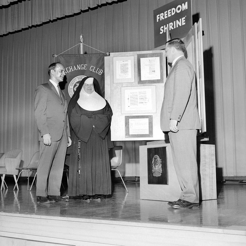 Exchange presentation, Kennedy Center, New Bedford