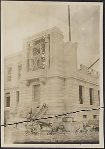 Construction of the Museum of Fine Arts, Boston