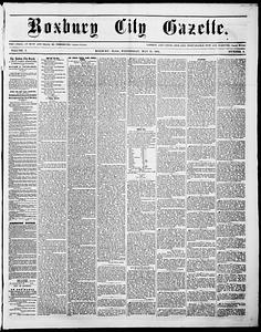 Roxbury City Gazette, May 15, 1861