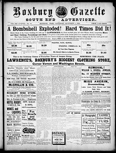 Roxbury Gazette and South End Advertiser, December 03, 1898