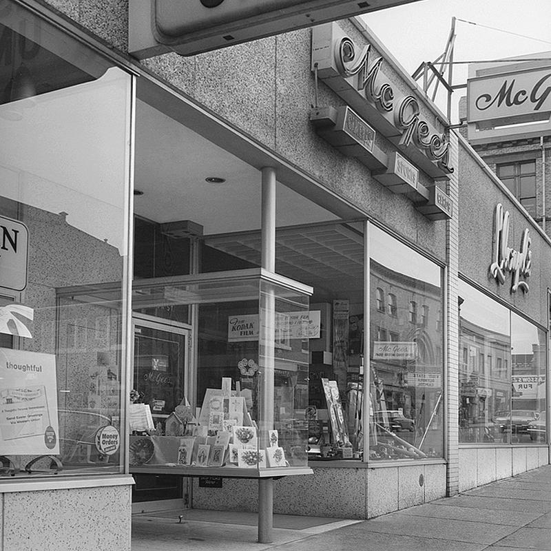 McGee's camera shop, Union Street, New Bedford