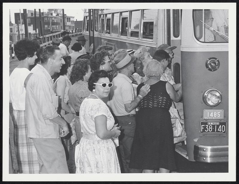 Labor Strikes Carmen. Boston MTA