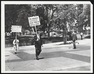Pickets on Common.