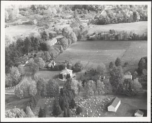 Whately Center School and the Whately Center Cemetery