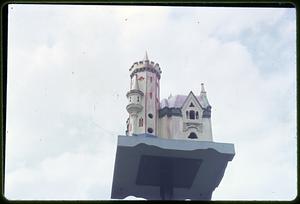 A miniature castle on a pole, Public Garden