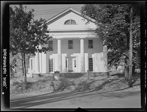 Greek revival building, Northampton