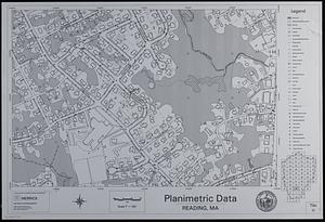 Planimetric data, Reading, MA