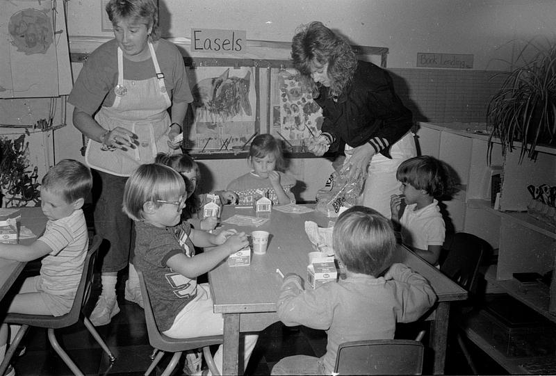 Snack time kindergarten