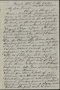 Letter from S.D. Burchard, New York, to an Editor, November 24