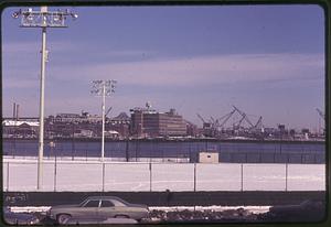 View from Commercial St. towards Charlestown Boston