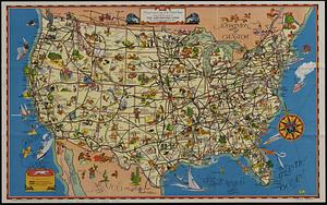 A good-natured map of the United States