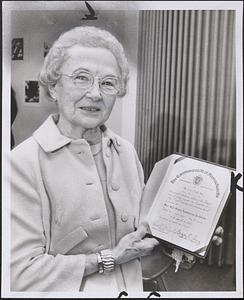 Wise for her years