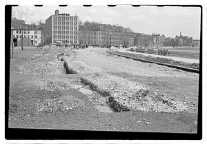 Road improvement project, Boston Park Department, USA Work Project WPA