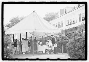 Halsey Fuller coming out party at Rye Beach N.H.