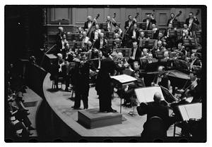 Balokovic violins with Boston Symphony, Koussevitzky conducting