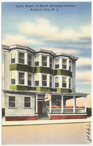 Lyric Hotel, 14 South Arkansas Avenue, Atlantic City, N. J.