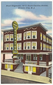 Hotel Edgewater, 125 S. South Carolina Avenue, Atlantic City, N. J.