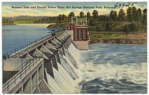 Remmel Dam and Electric Power Plant, Hot Springs National Park, Arkansas