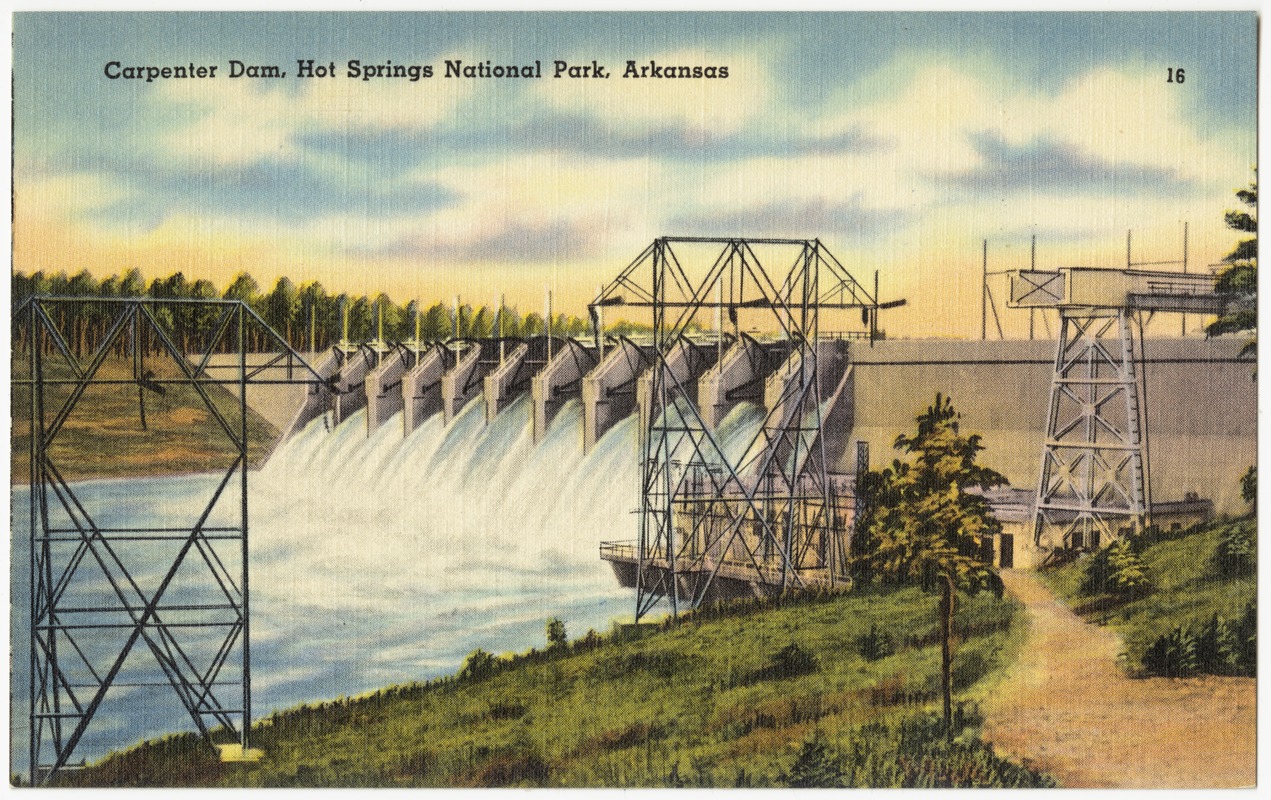 Carpenter Dam, Hot Springs National Park, Arkansas