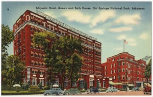 Majestic Hotel, Annex and Bath House, Hot Springs National Park, Arkansas