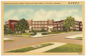 Dunbar High School, Wright Avenue and Ringo Street, Little Rock, Arkansas