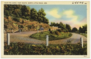 Hair pin curve, Fort Roots, North Little Rock, Ark.