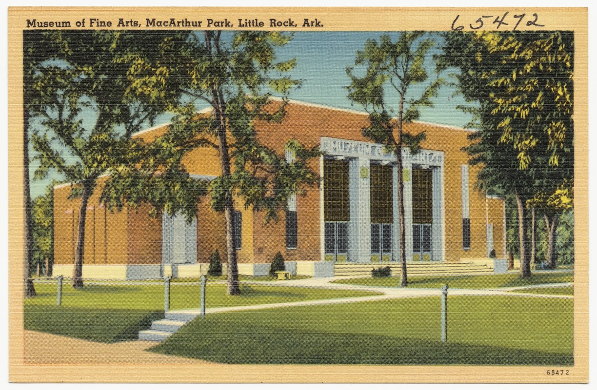 Museum of Fine Arts, MacArthur Park, Little Rock, Ark. Digital