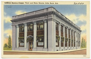 Soldiers' Service Center, Third and Main Streets, Little Rock, Ark.