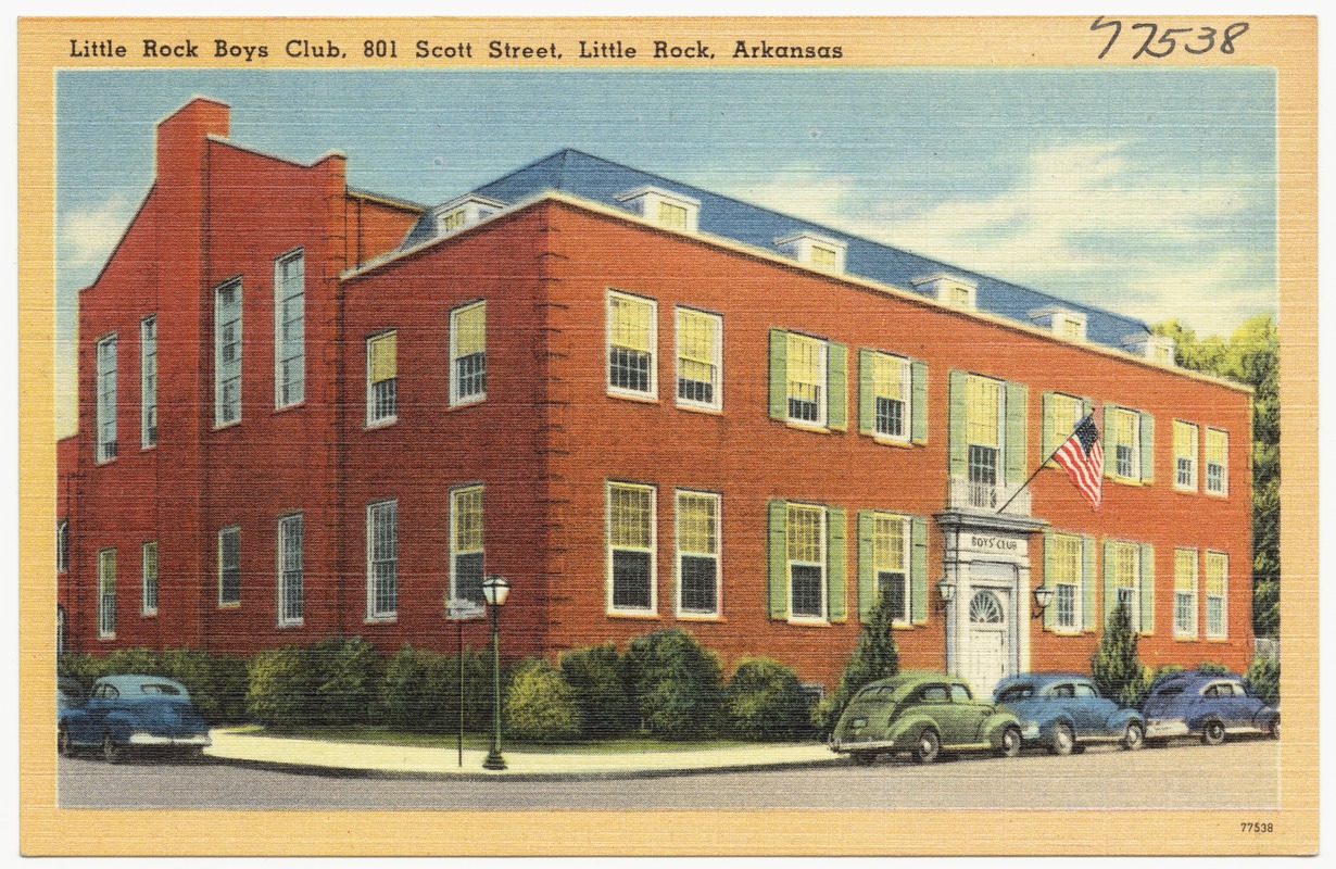 Little Rock Boys Club, 801 Scott Street, Little Rock, Arkansas