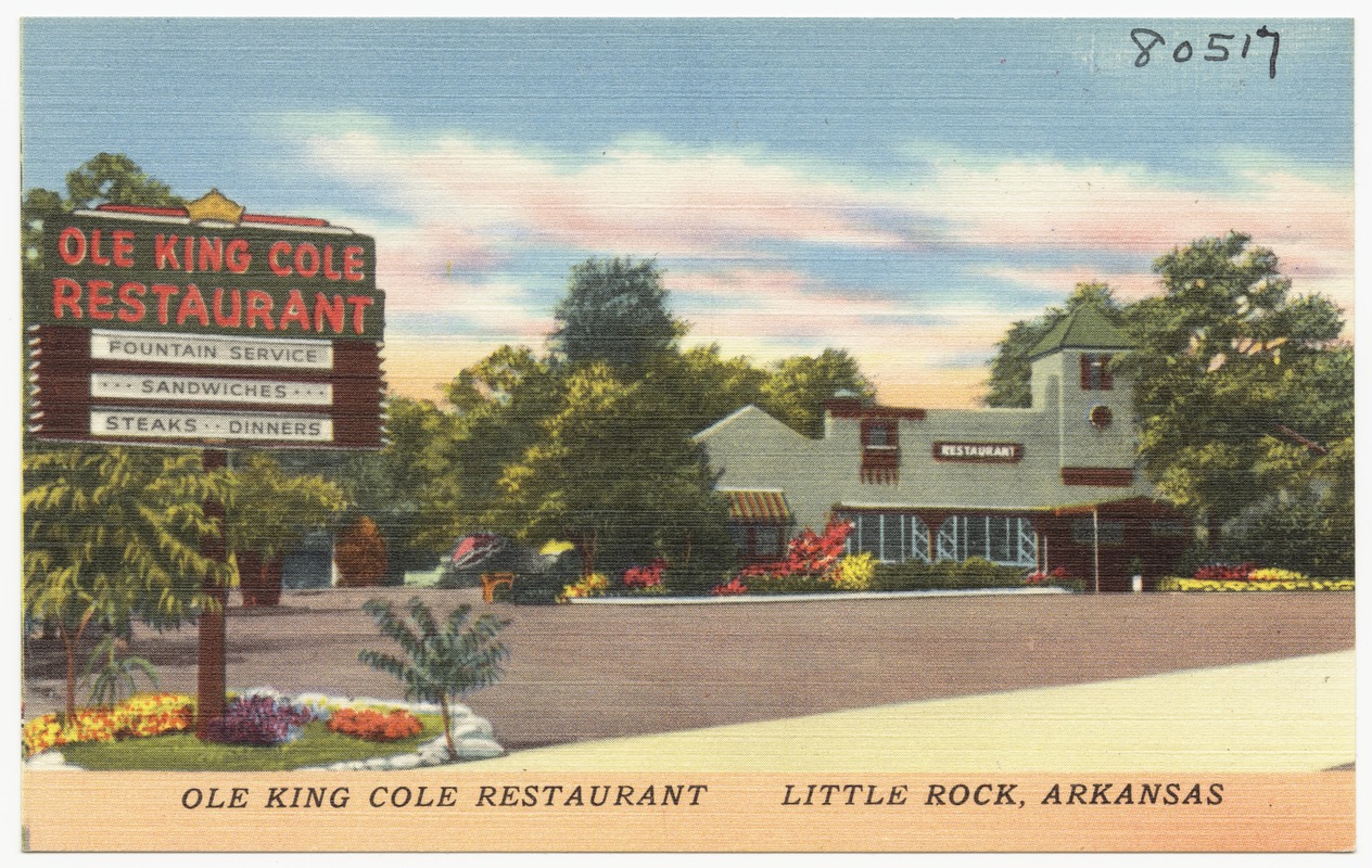 Ole King Cole Restaurant, Little Rock, Arkansas - Digital Commonwealth