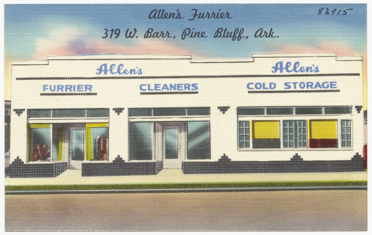 Allen's Furrier, 319 W. Barr, Pine Bluff, Ark.