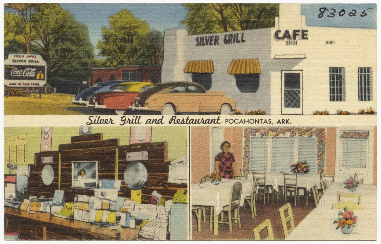 Silver Grill and Restaurant, Pocahontas, Ark. - Digital Commonwealth