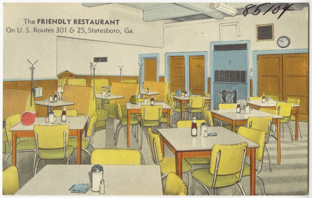 The Friendly Restaurant, on U.S. routes 301 & 25, Statesboro, Ga.