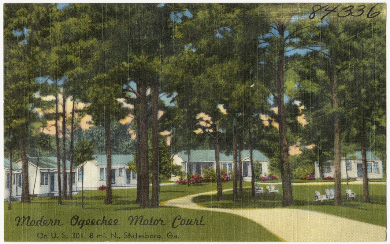 Modern Ogeechee Motor Court, on U.S. 301, 8 mi. N., Statesboro, Ga.