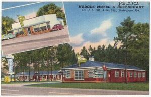 Hodges Motel & Restaurant, On U.S., 301, 4 mi. no., Statesboro, Ga.