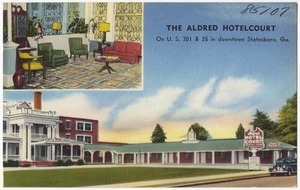 The Aldred Hotelcourt, on U.S. 301 & 25 in downtown Statesboro, Ga.
